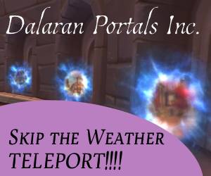 Dalaran Portals Inc. — Skip the weather, teleport!